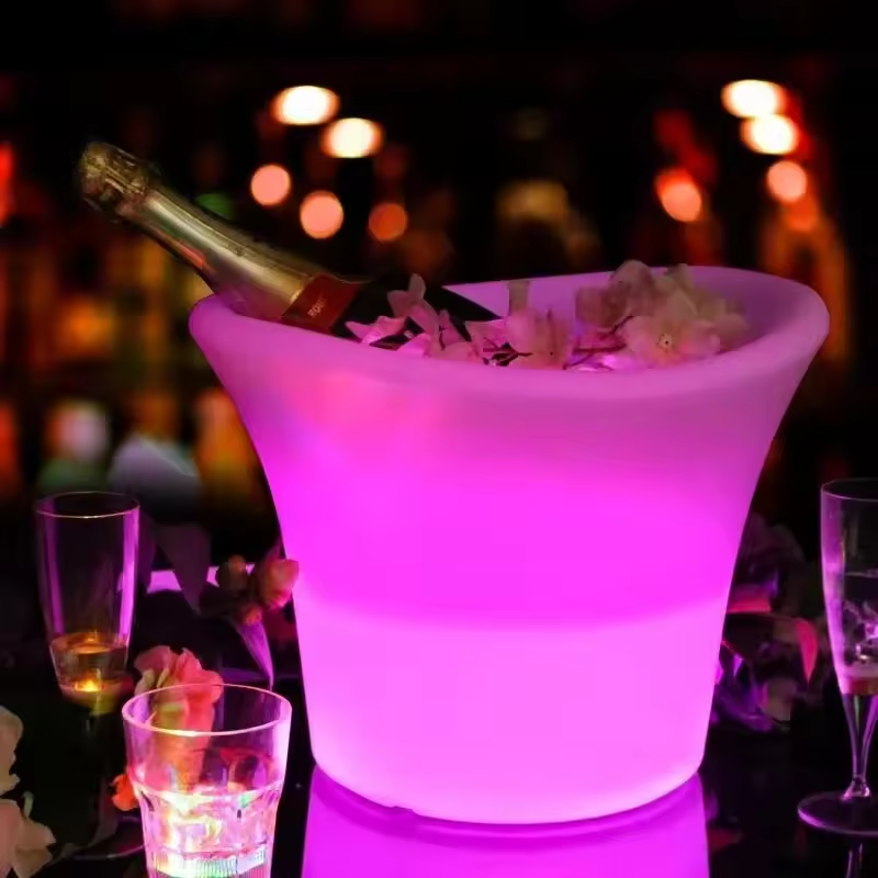 Beer Wine Up - LED Lighting Up Waterproof Round Custom