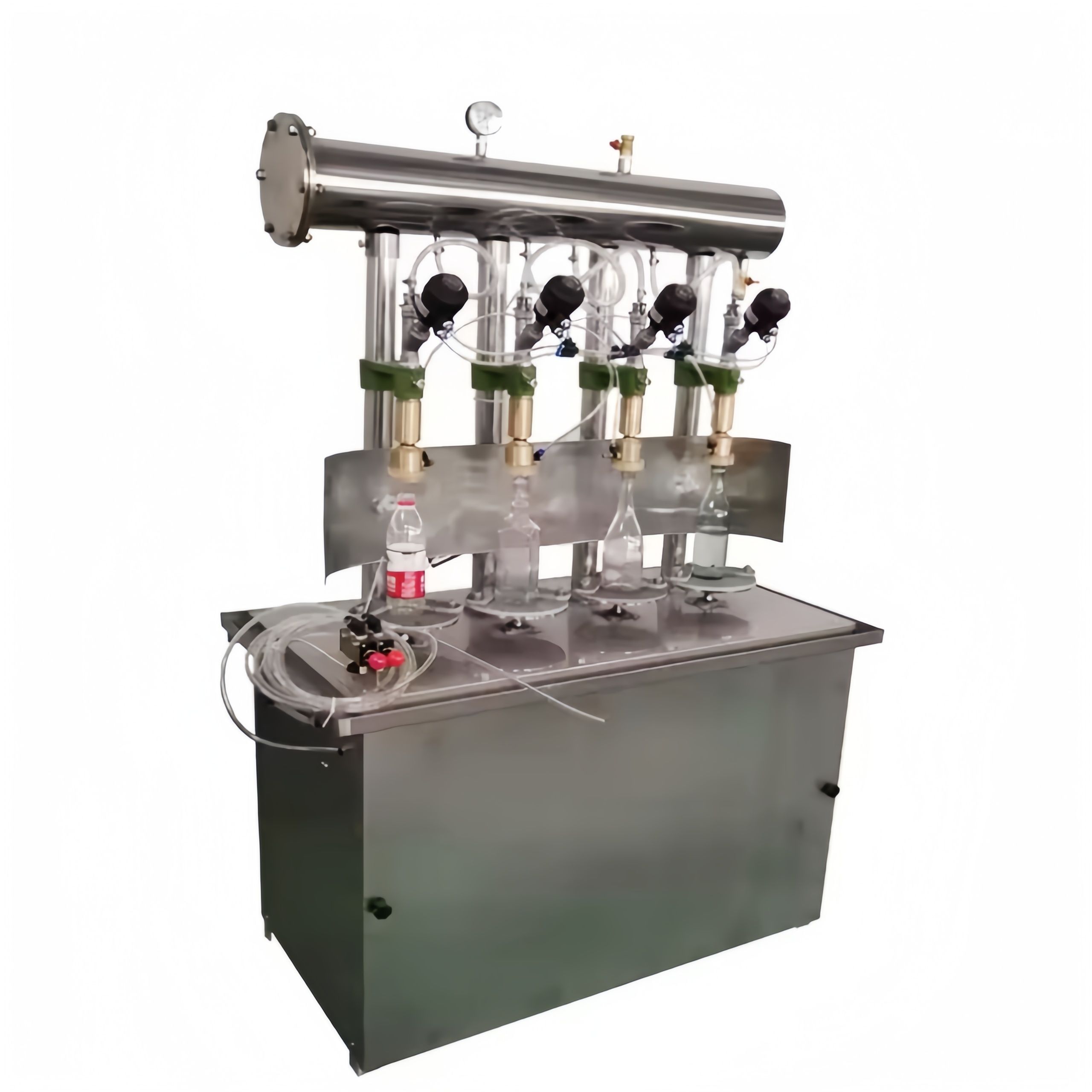 Wine With Beer Mix - Semi Automatic Carbonated Beverage Filling Machine