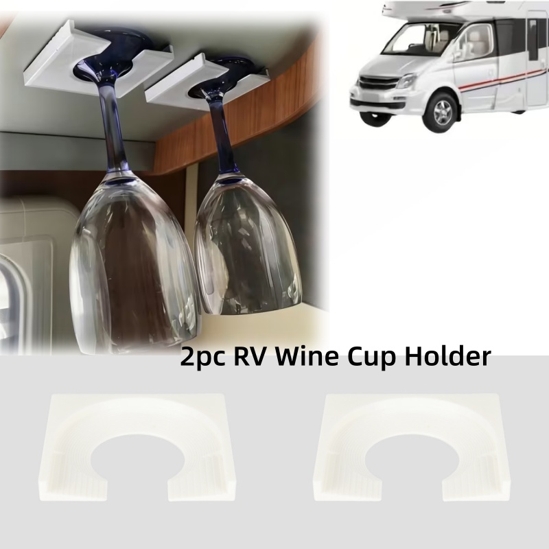 Wine & Beer Shop Photos - 2pc RV Campervan Wine Cup Holder