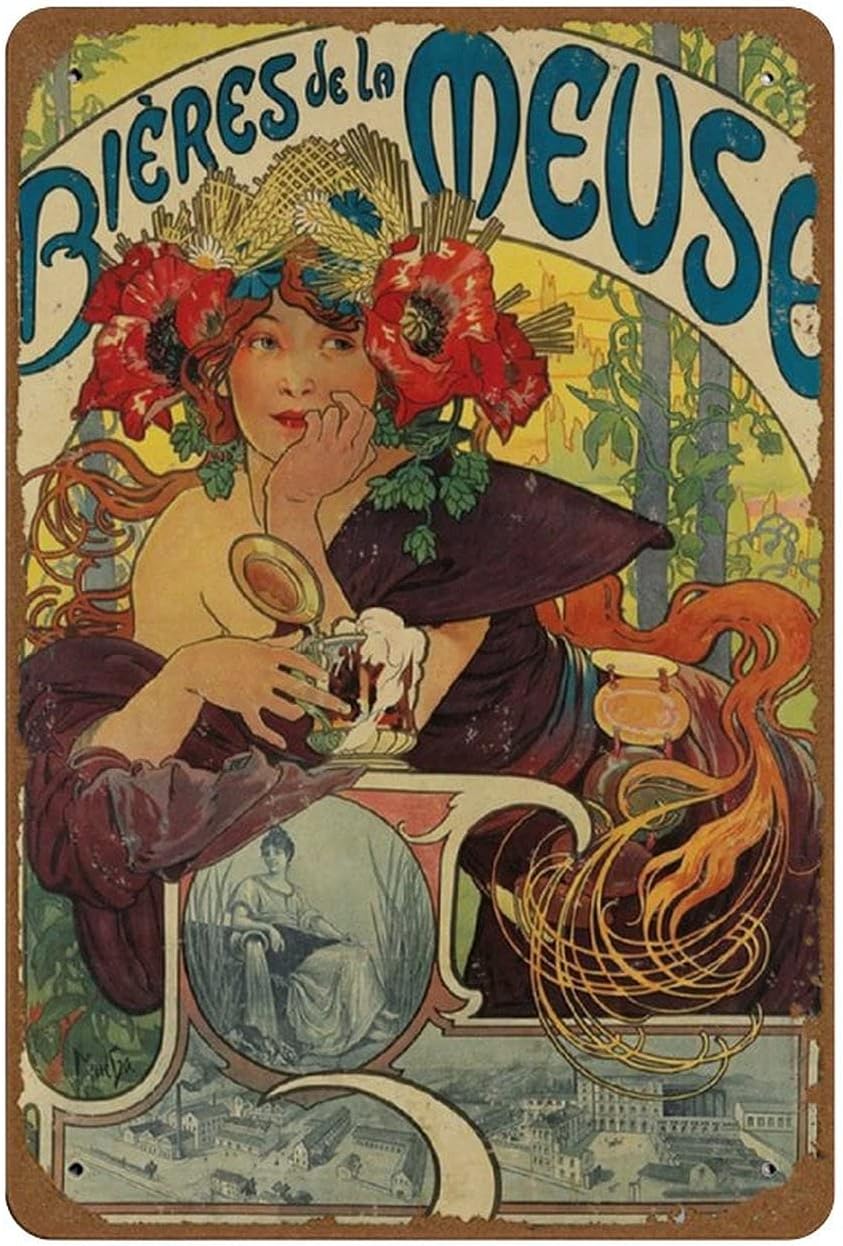 Wine Beer Spirits - Bières De La Meuse France 1897