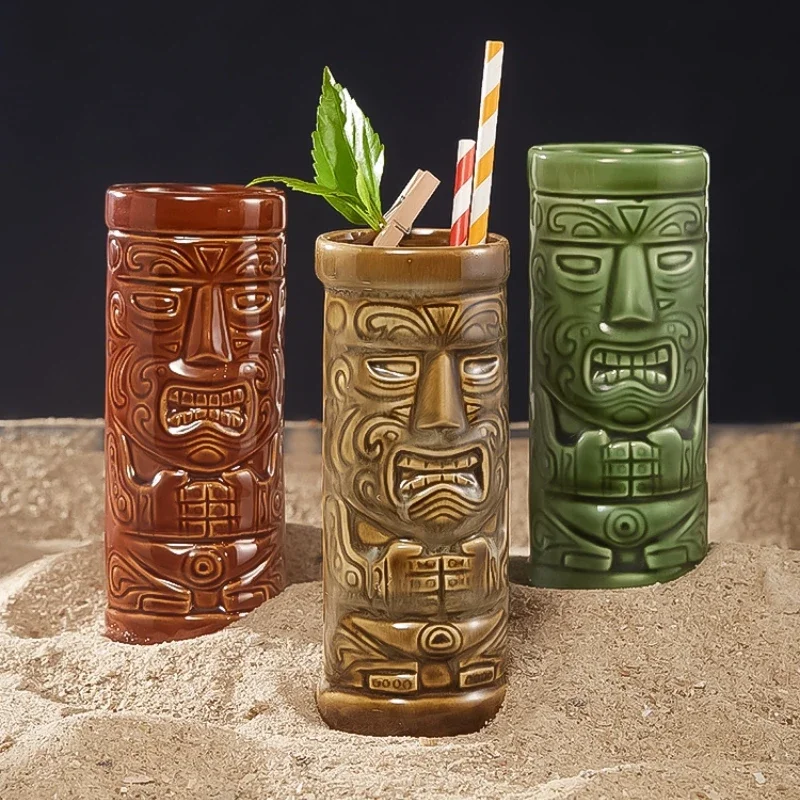 60 Type Hawaiian Tiki Mug Cera - огляд і ціна Wine Beer Cocktail
