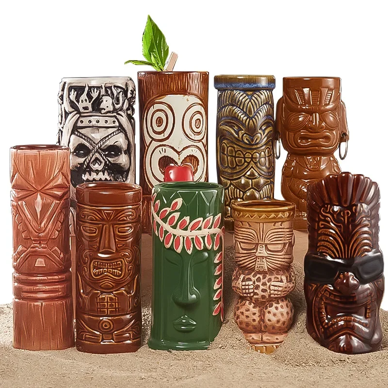 60 Type Hawaiian Tiki Mug Cera - огляд і ціна Wine Beer Cocktail