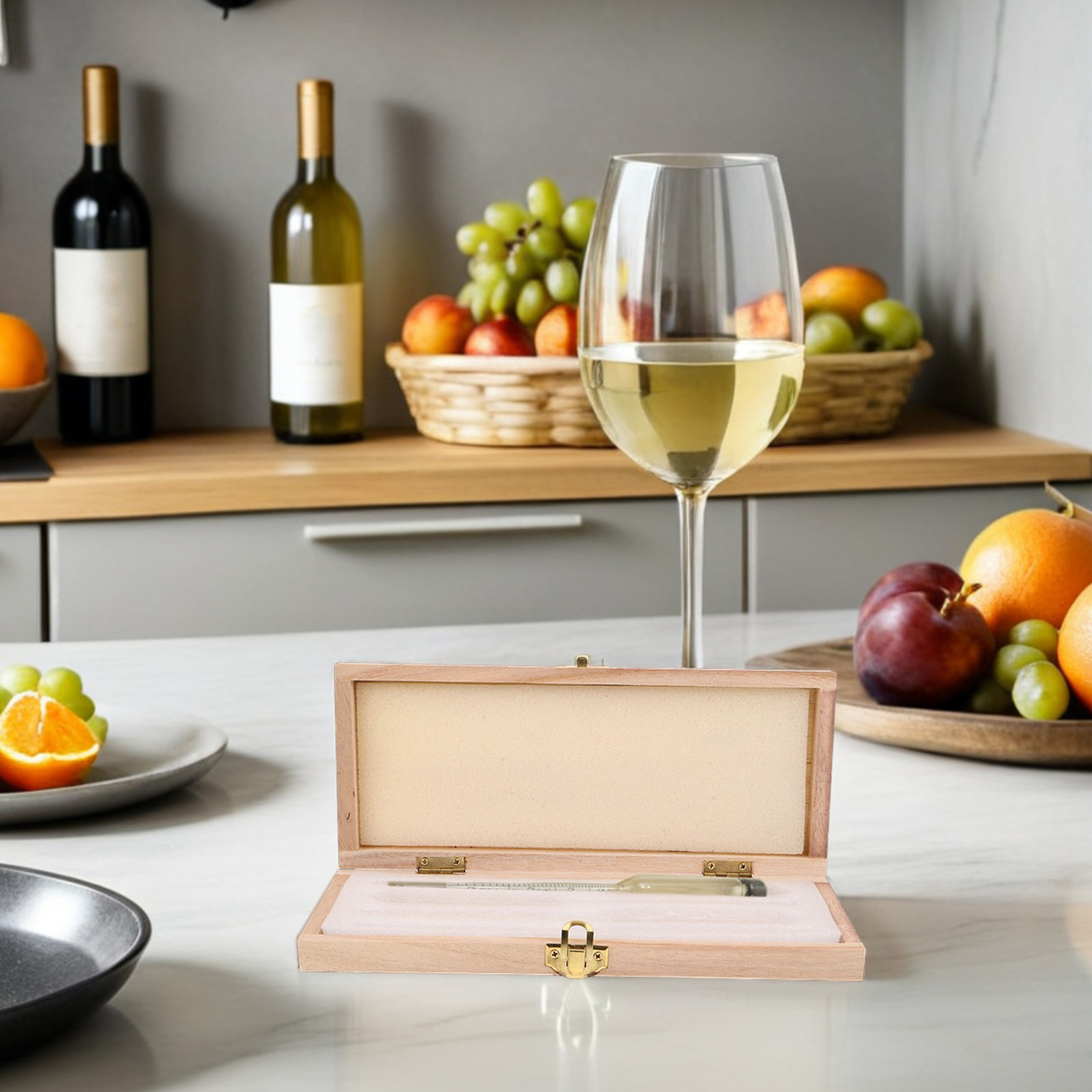 Wooden Hydrometer Storage Box  - огляд і ціна Wine Beer And Spirit