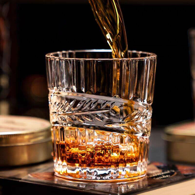 Embossed Whiskey Glass High-Qu - огляд і ціна Wine Beer Spirits