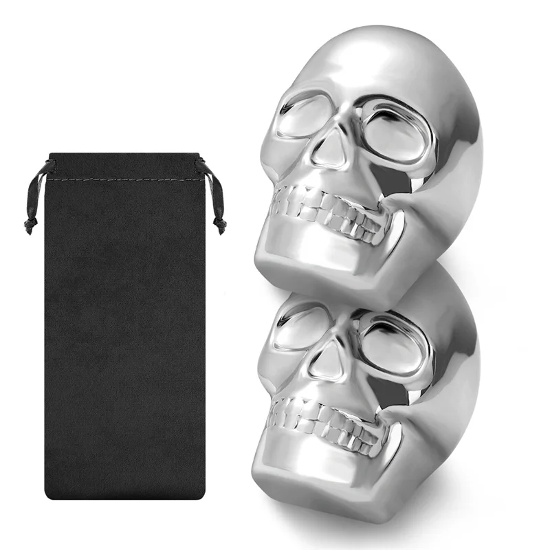 Reusable 2 Skeleton Head Whisk - огляд і ціна Wine Beer The Whiskey