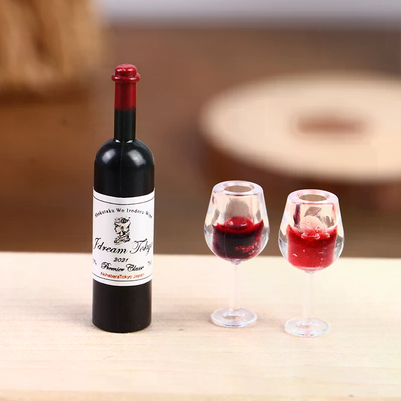 5Pcs 1:12 Dollhouse Miniature  - огляд і ціна Wine Beer Europe