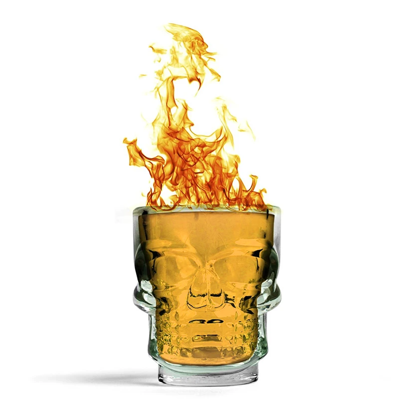 1/2Pcs Skull Head Shot Glass C - огляд і ціна Whisky Beer And Wine