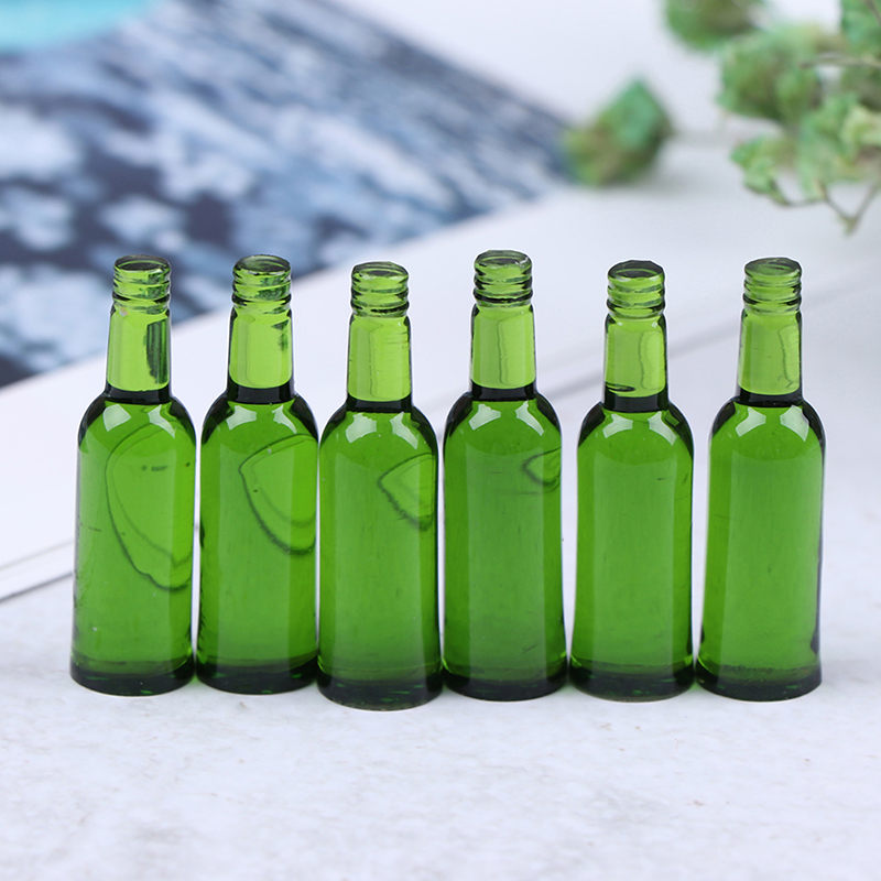 6pcs 1:12 Dollhouse Miniature  - огляд і ціна Wine Beer & More