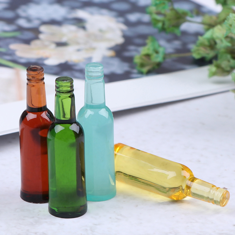 6pcs 1:12 Dollhouse Miniature  - огляд і ціна Wine Beer & More