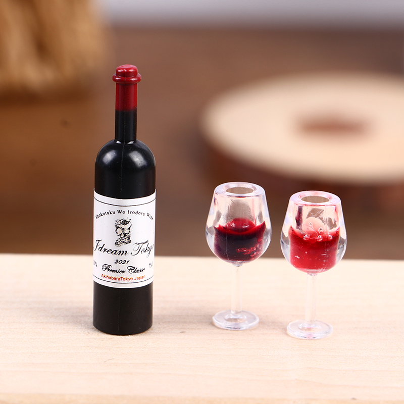 5 Pcs 1:12 Dollhouse Miniature - огляд і ціна Wine Beer Europe