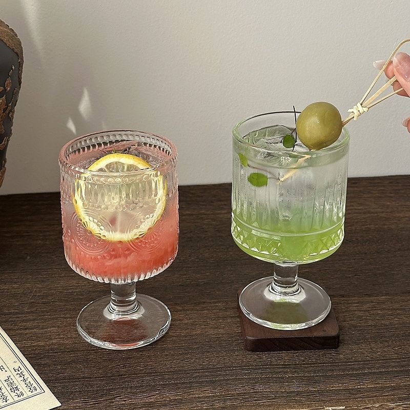 4pcs Set Vintage Embossed Mixe - огляд і ціна Wine Beer Mixed Drinks