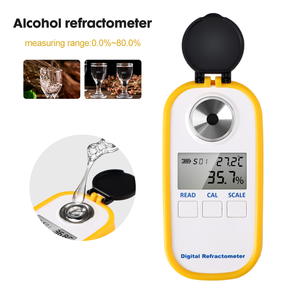 Digital Alcohol Refractometer  - огляд і ціна Wine Beer Spirits