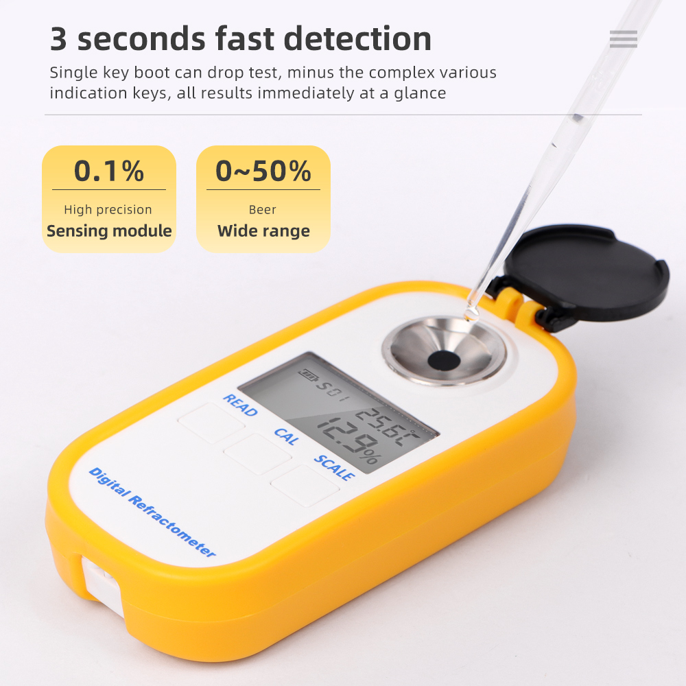 Digital Alcohol Refractometer  - огляд і ціна Wine Beer Spirits