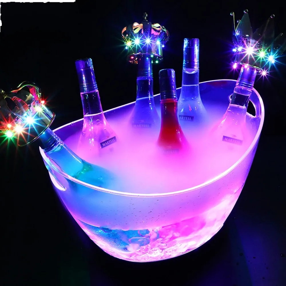 8L Transparent LED Luminous Ic - огляд і ціна Beer Wine Up