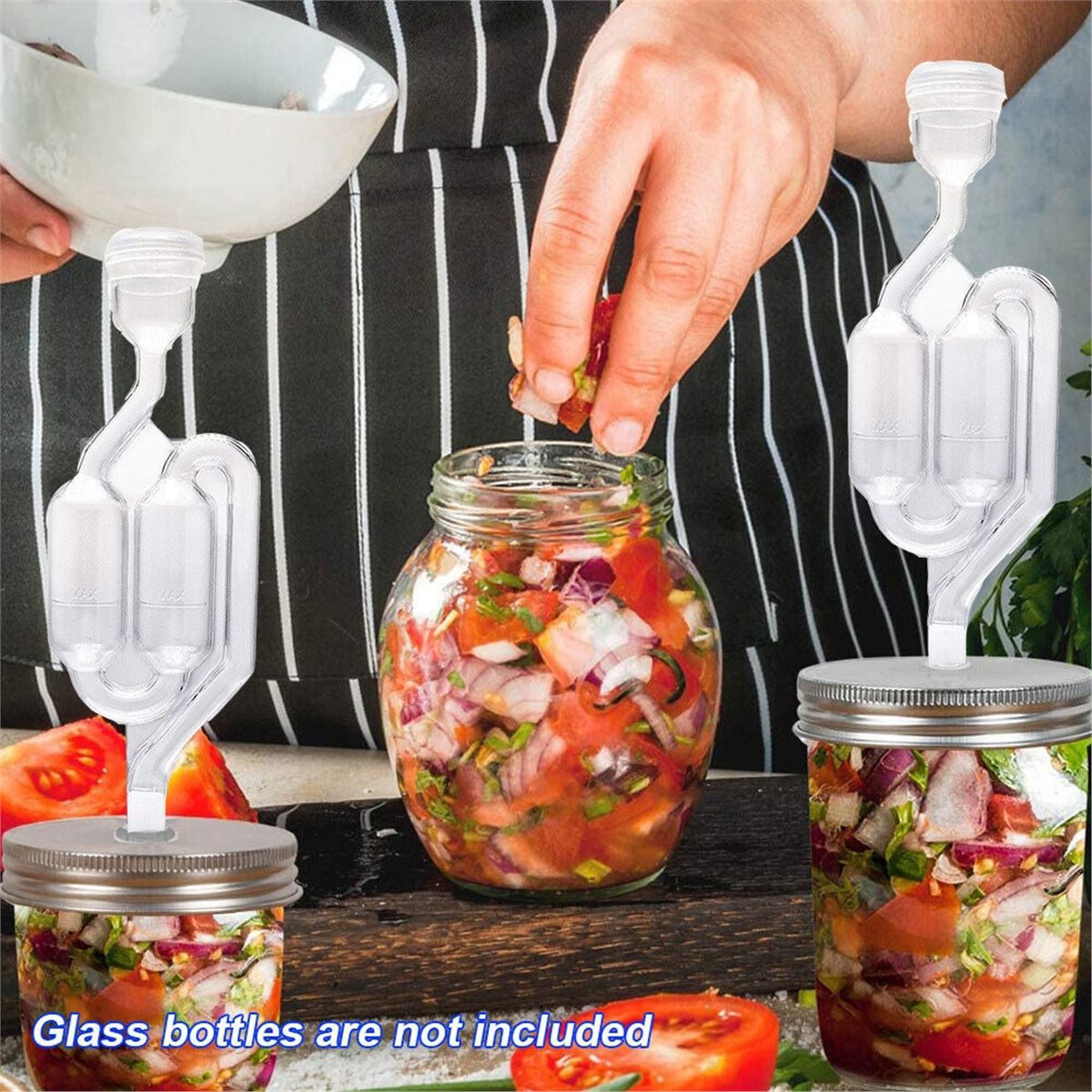4pcs 70mm Fermentation Lid & A - огляд і ціна Wine Beer And More