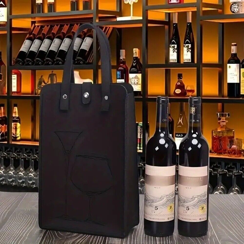 High Quality Felt Red Wine Bag - огляд і ціна Wine & Beer Shop Photos