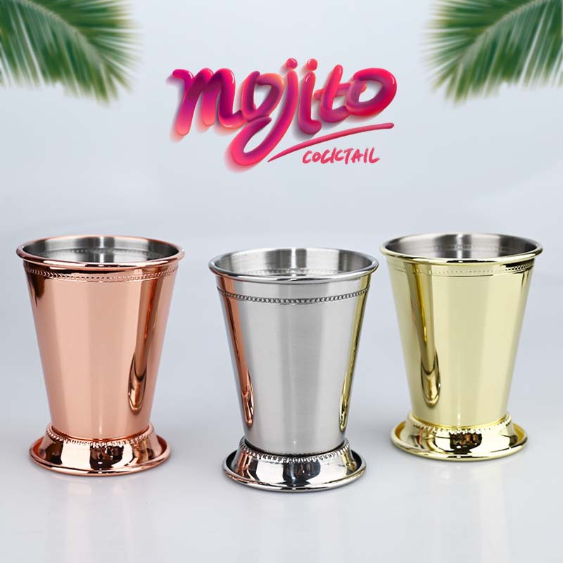 350ml Mint Julep Mug Stainless - огляд і ціна Wine Beer Mixed Drinks