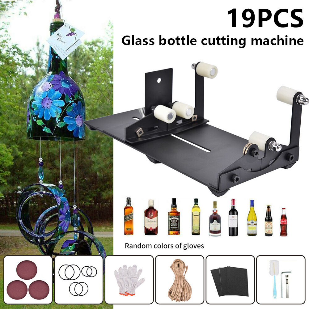 19Pcs Glass Bottle Cutter Tool - огляд і ціна Wine Beer Spirits