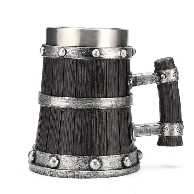 Viking Wood Style Beer Mug 600 - огляд і ціна Wine Beer Europe