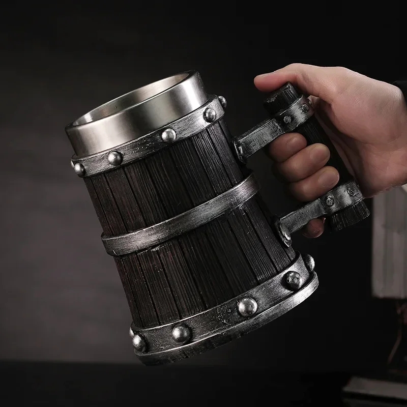 Viking Wood Style Beer Mug 600 - огляд і ціна Wine Beer Europe