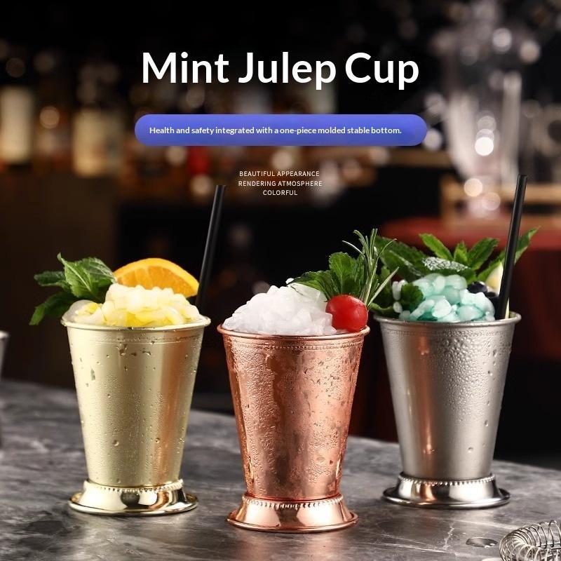 【BA】Stainless Steel Mint Julep - огляд і ціна Wine Beer Mixed Drinks