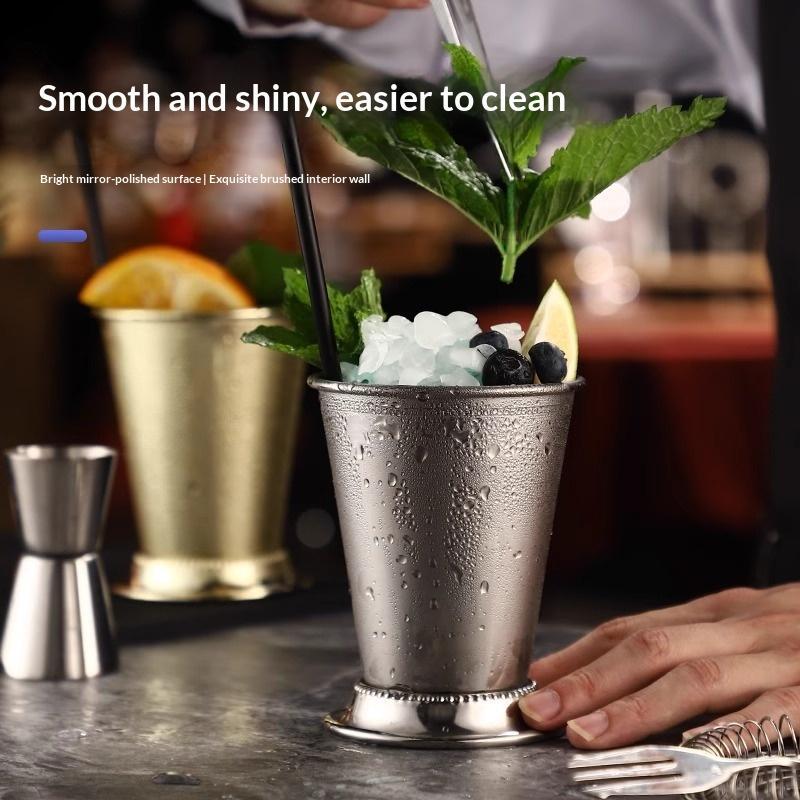 【BA】Stainless Steel Mint Julep - огляд і ціна Wine Beer Mixed Drinks