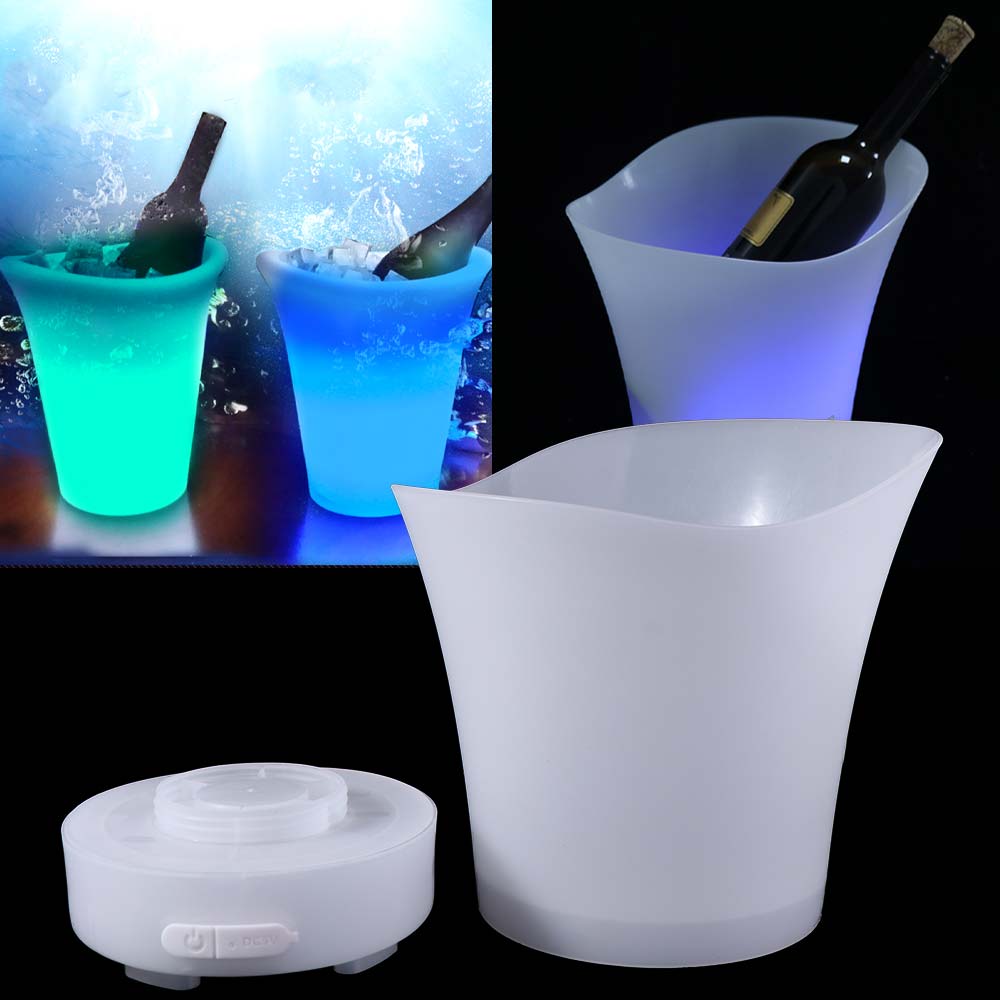 5L 7L LED Ice Bucket Colorful  - огляд і ціна Beer Wine Up