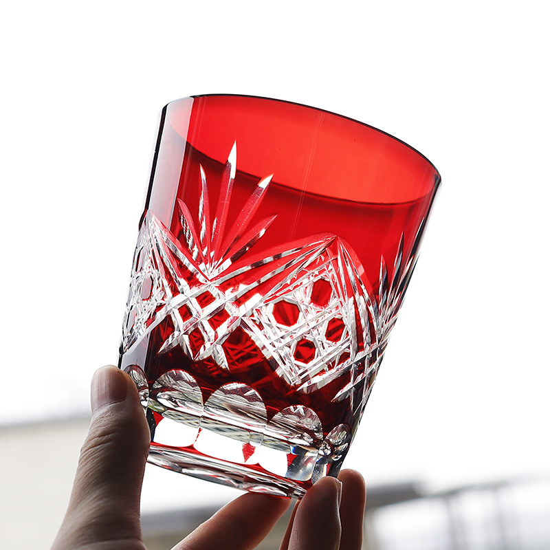 Red Edo Crystal Whisky Glass J - огляд і ціна Whisky Beer And Wine