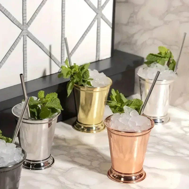 Stainless Steel Mint Julep Mug - огляд і ціна Wine Beer Mixed Drinks