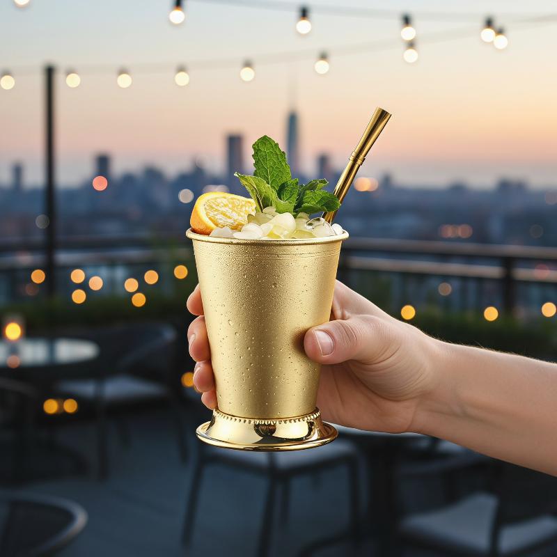 Stainless Steel Mint Julep Mug - огляд і ціна Wine Beer Mixed Drinks