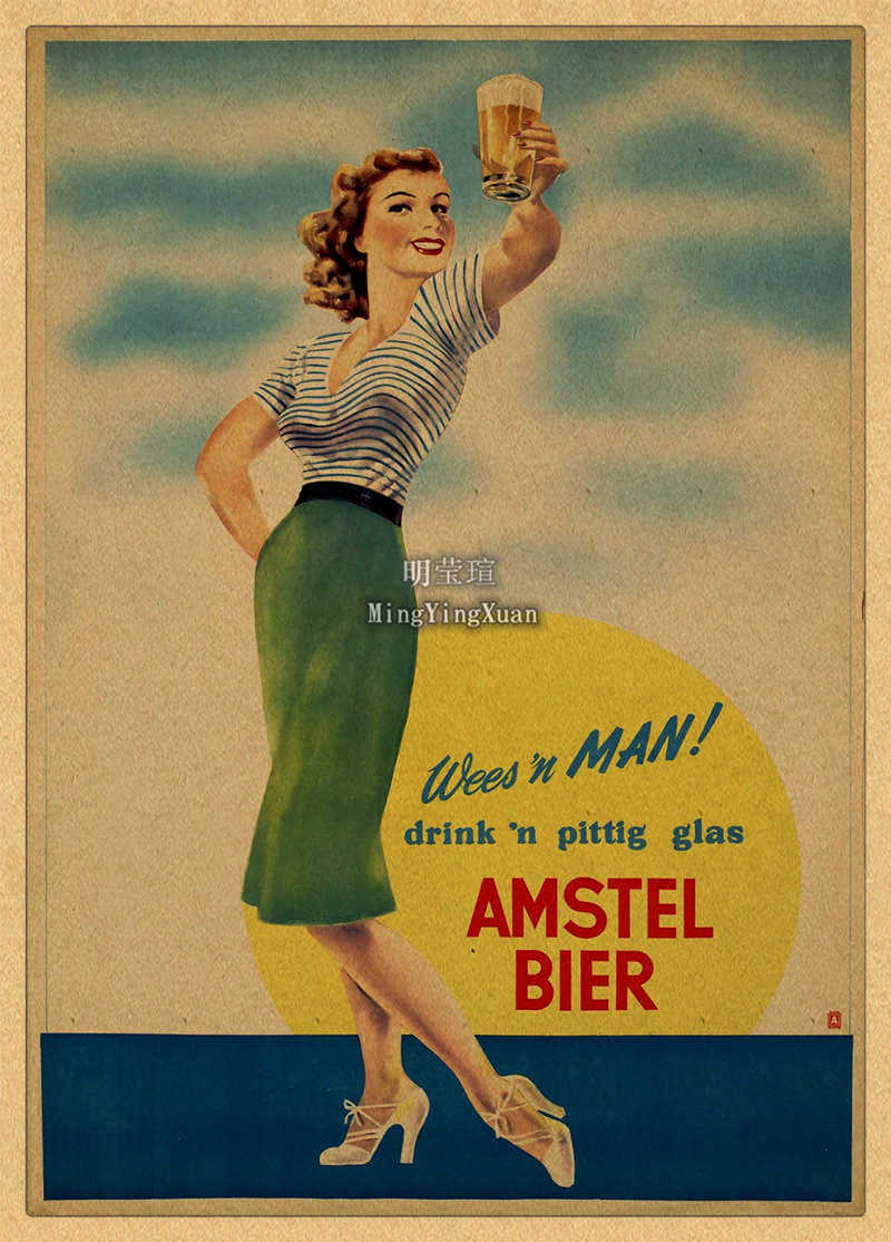 Vintage Beer Wine Drink Chart  - огляд і ціна Wine Beer Mixed Drinks