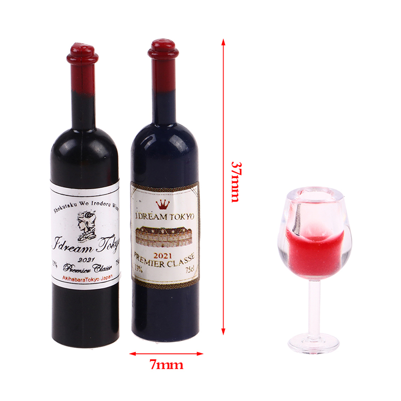 5Pcs 1:12 Dollhouse Miniature  - огляд і ціна Wine Beer Europe