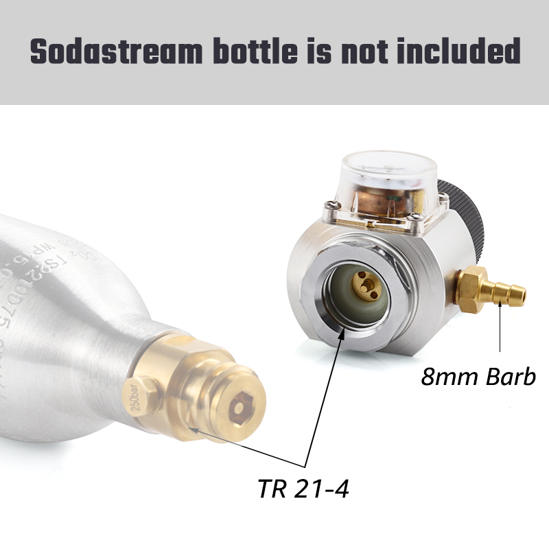 Ball Lock Gas Line Assembly wi - огляд і ціна Beer Wine Up
