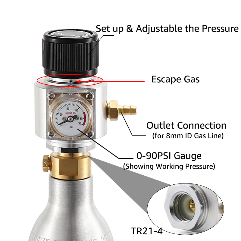 Ball Lock Gas Line Assembly wi - огляд і ціна Beer Wine Up