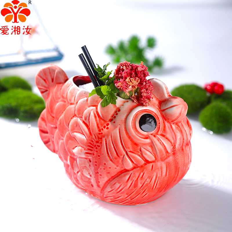 Cute Lantern Fish Cocktail Gla - огляд і ціна Wine Beer Cocktail