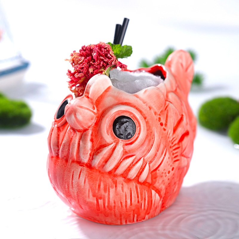 Cute Lantern Fish Cocktail Gla - огляд і ціна Wine Beer Cocktail