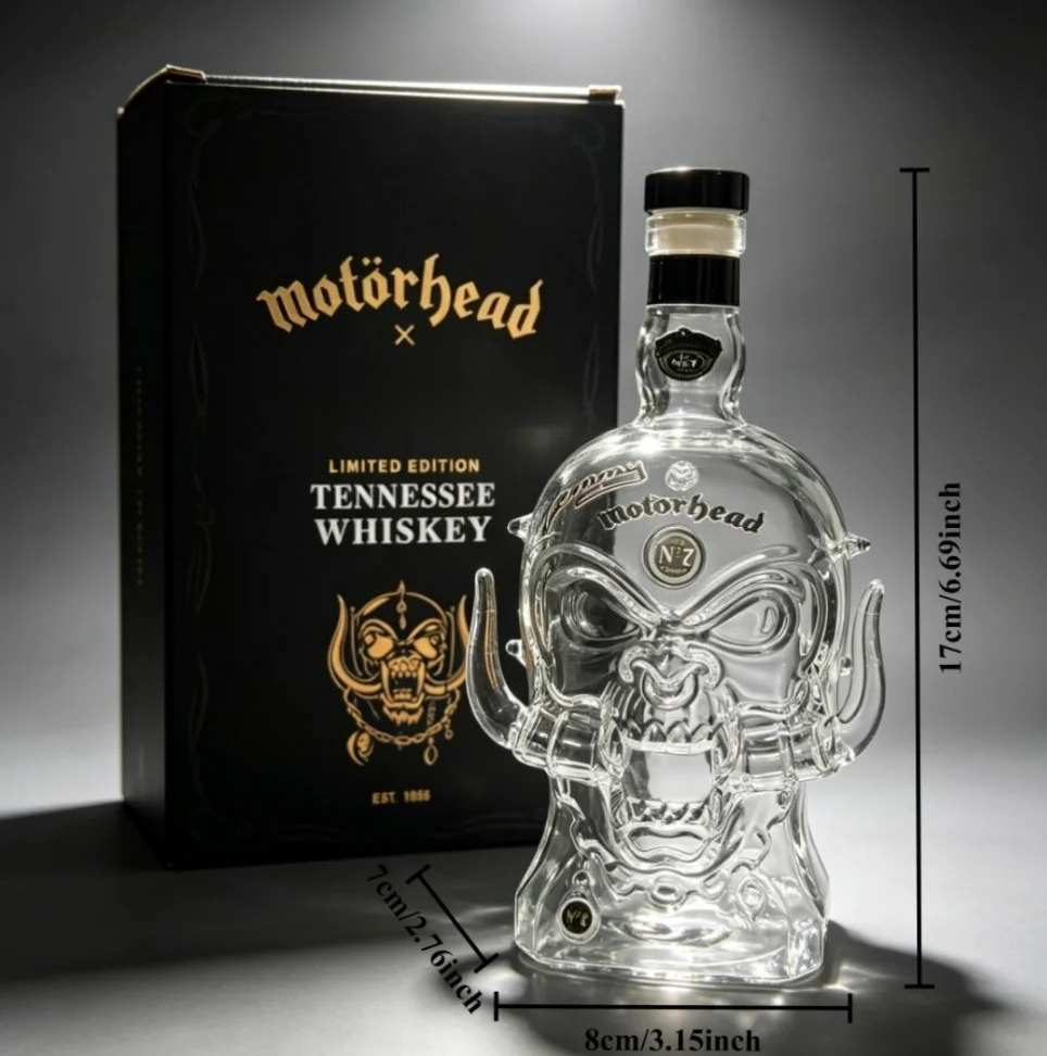 Retro Horn Skull Glass Whiskey - огляд і ціна Wine Beer Spirits